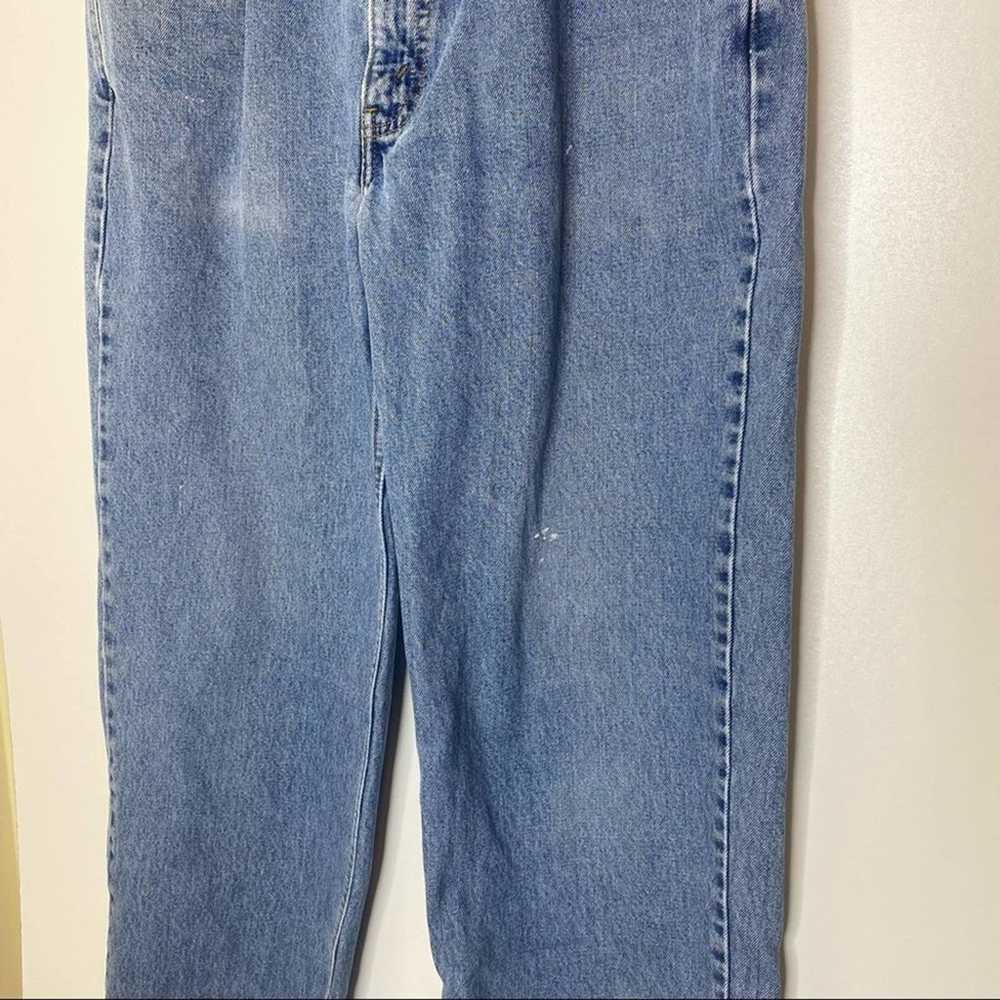 Vintage Levi’s 550 High Rise Raw Edge Ankle Jeans… - image 10