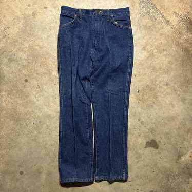 Vintage 60s Rustler Straight Cut Dark Wash Jeans 3