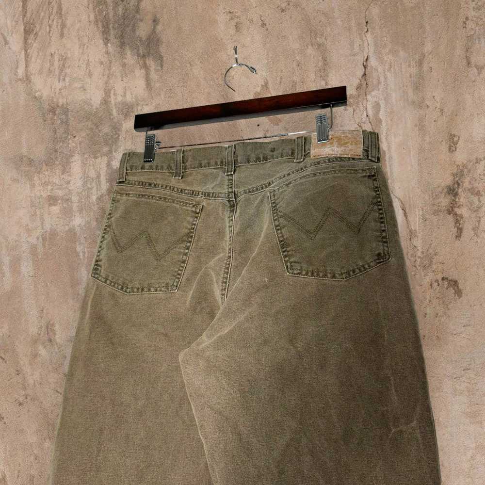 Vintage Double Knees Wrangler Jeans Chocolate Bro… - image 4