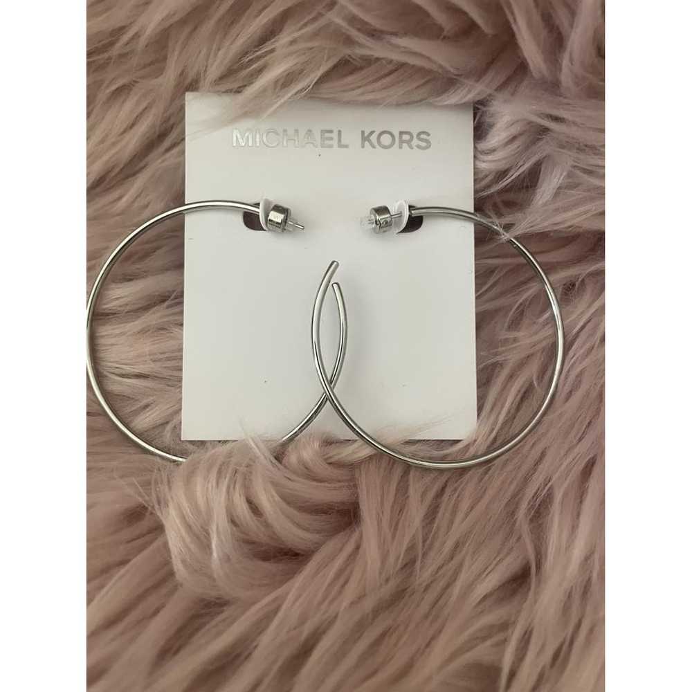 Michael Kors Platinum earrings - image 2