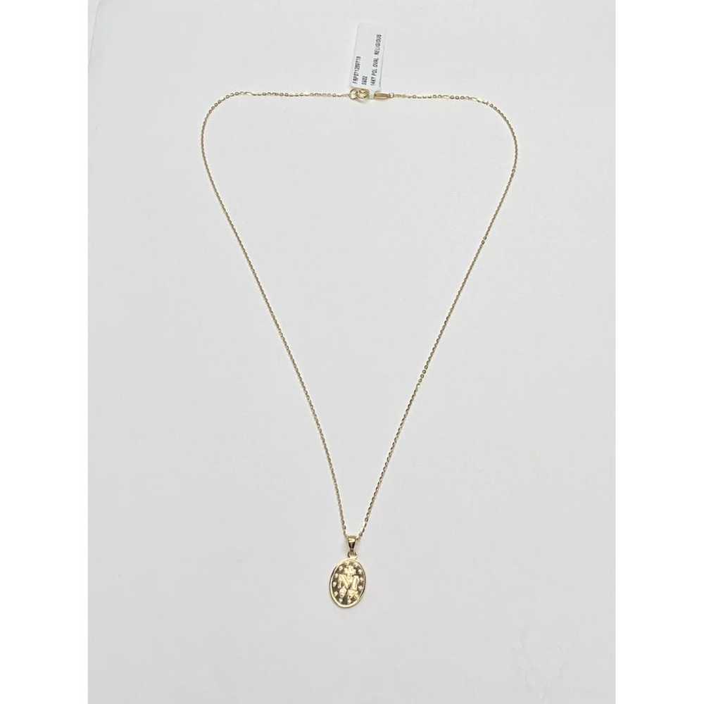 Saks Fifth Avenue Collection Yellow gold necklace - image 4