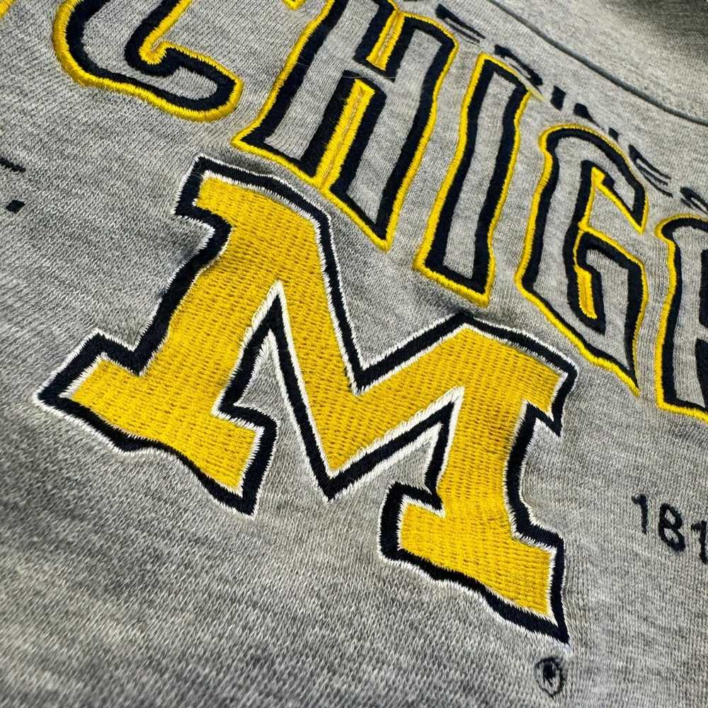 vintage Michigan Wolverines NCAA embroidered men'… - image 3