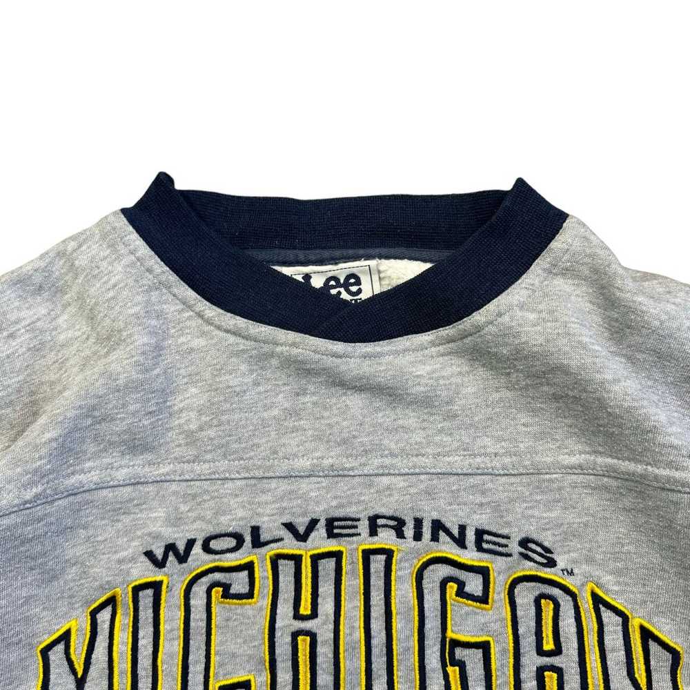 vintage Michigan Wolverines NCAA embroidered men'… - image 5
