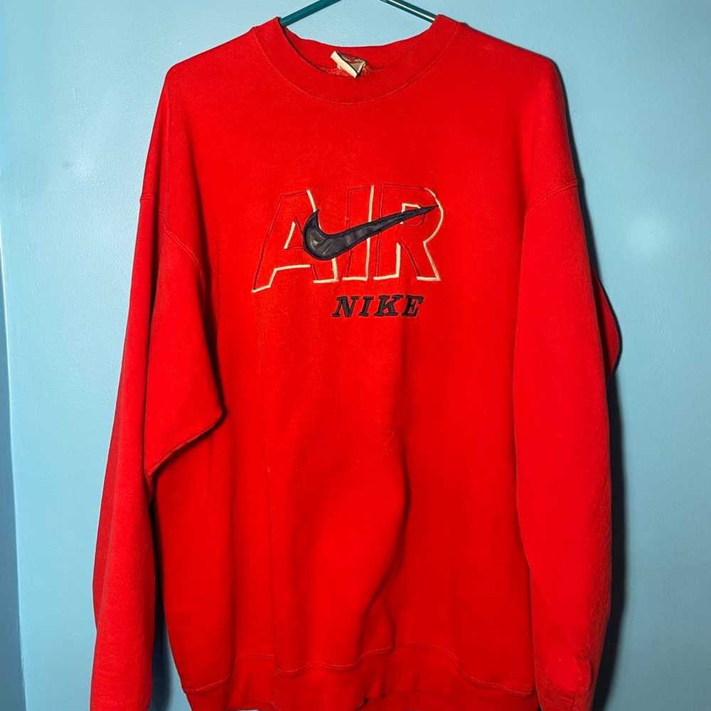 Nike Vintage Crewneck Sweatshirt 1990s - image 1