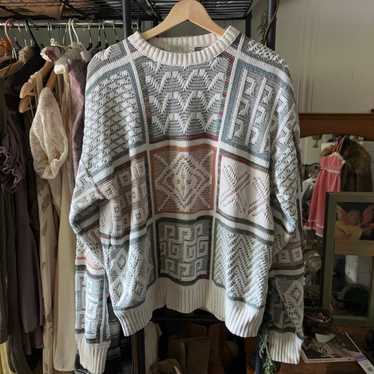 Vintage Knitted Sweater - image 1