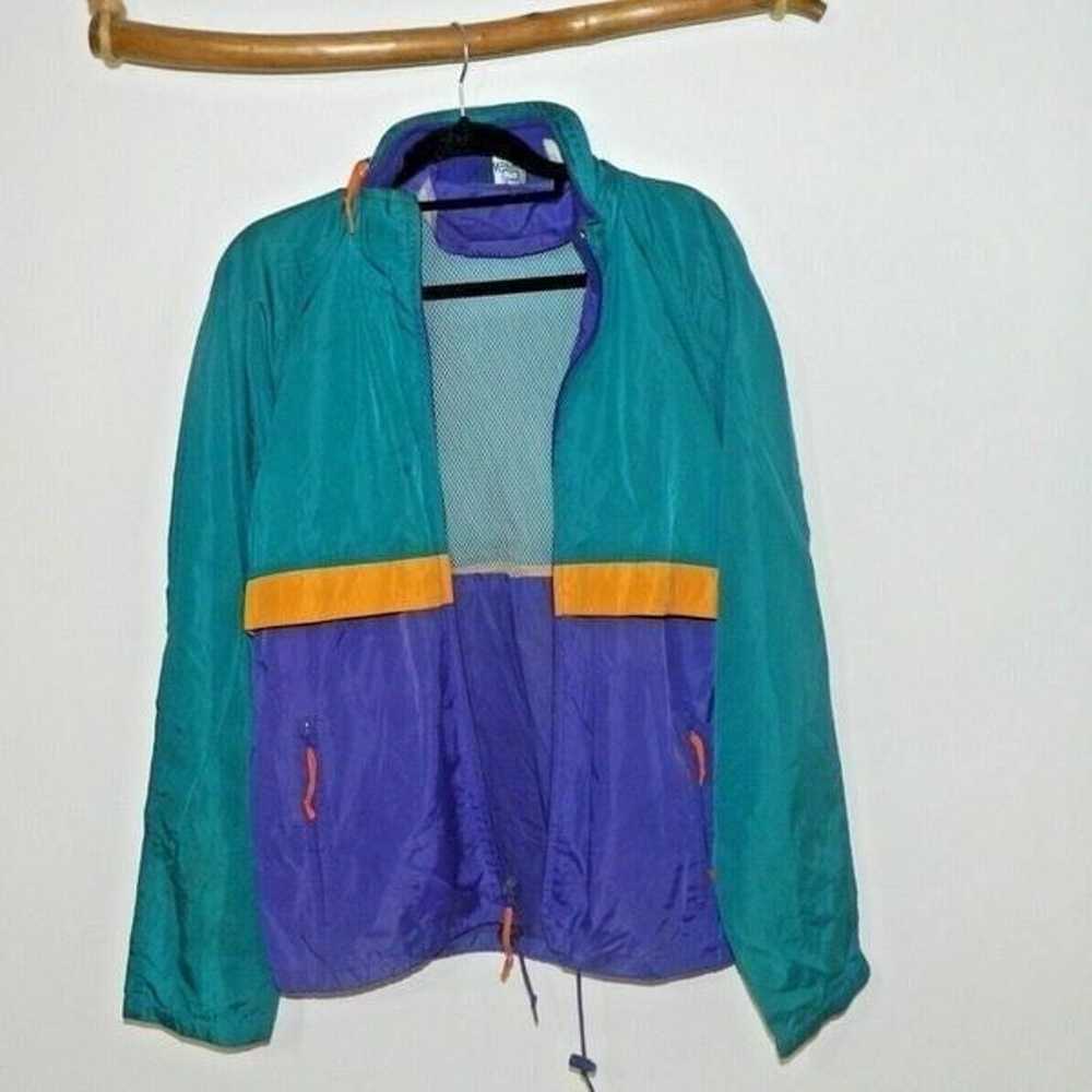 Woolrich  Jacket Windbreaker Mens Size Large Colo… - image 8