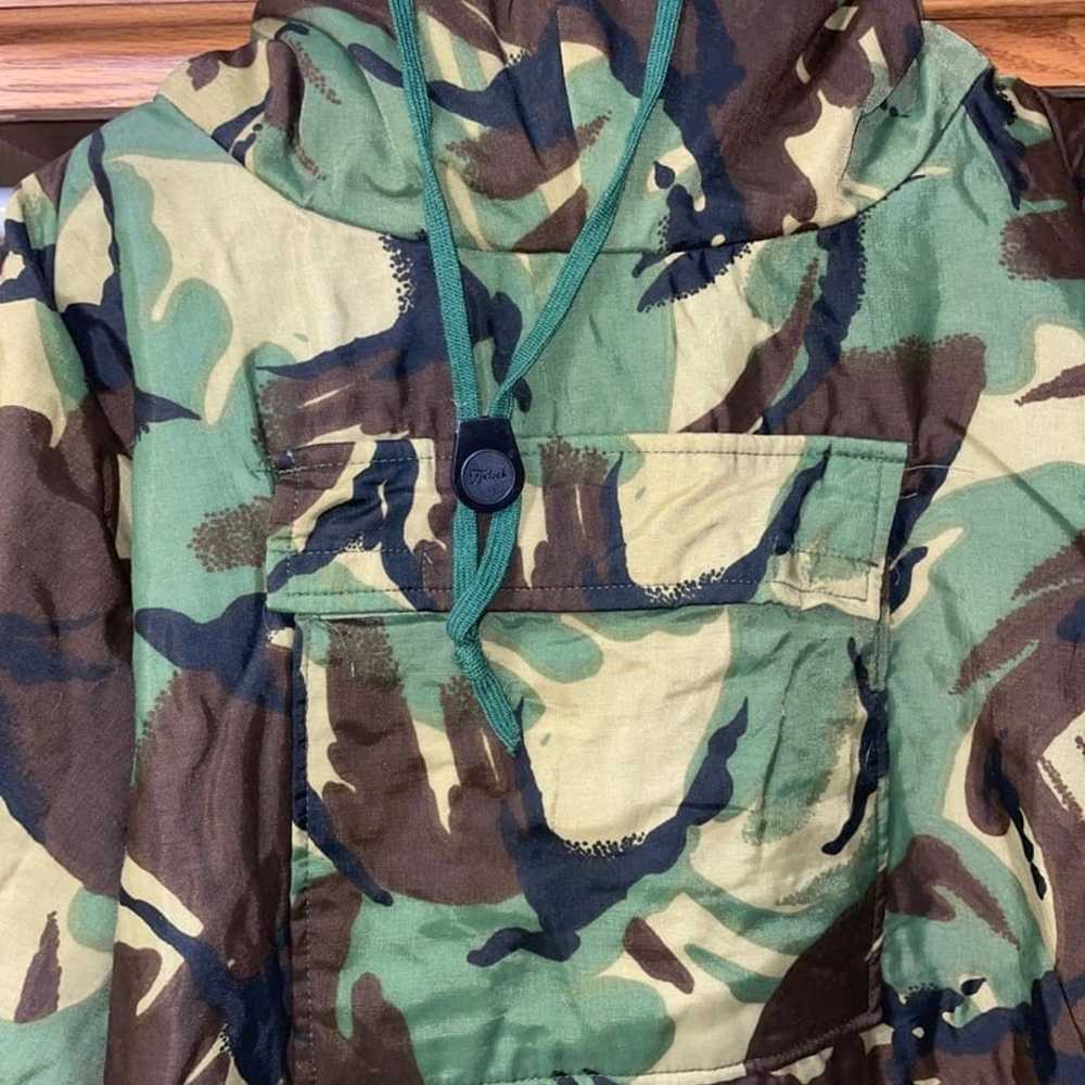 Vintage British Army Camouflage Hooded anorak - image 2