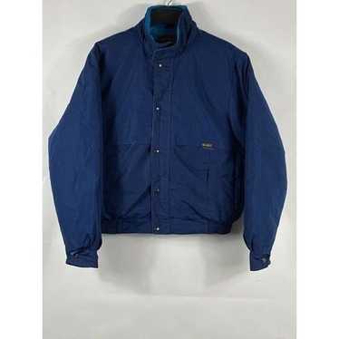 Vintage Eddie Bauer Goose Down Puffer Jacket Blue… - image 1