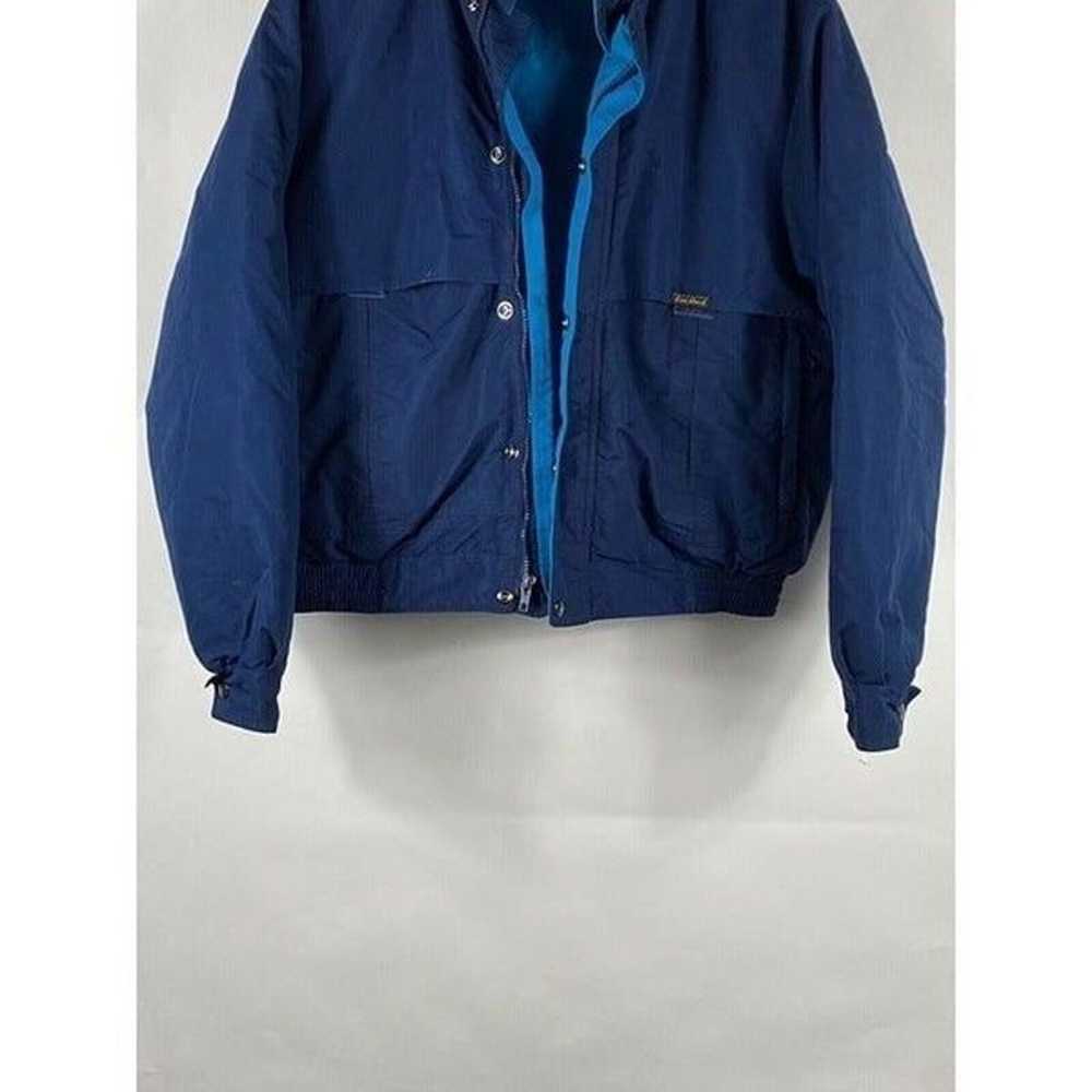 Vintage Eddie Bauer Goose Down Puffer Jacket Blue… - image 6
