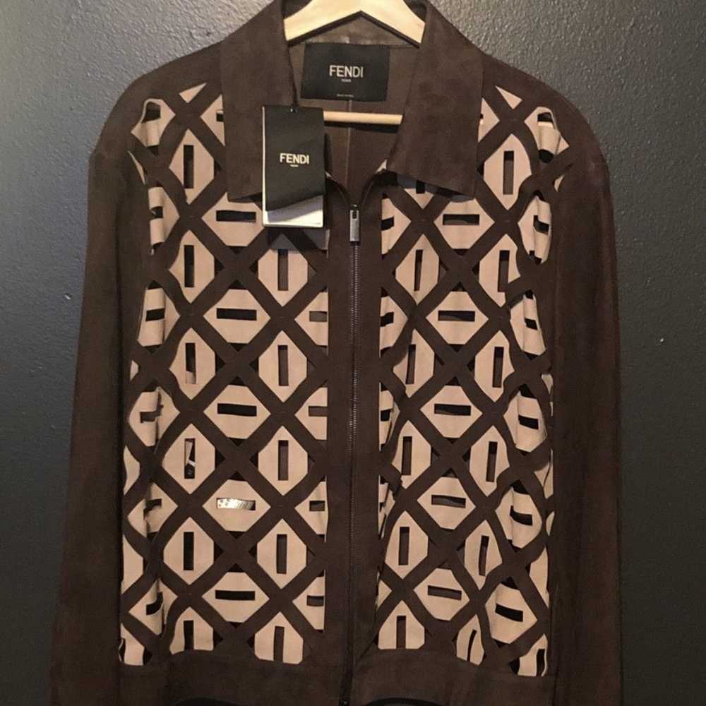 Fendi Men's Fendi Laser Cut Jacket - image 1