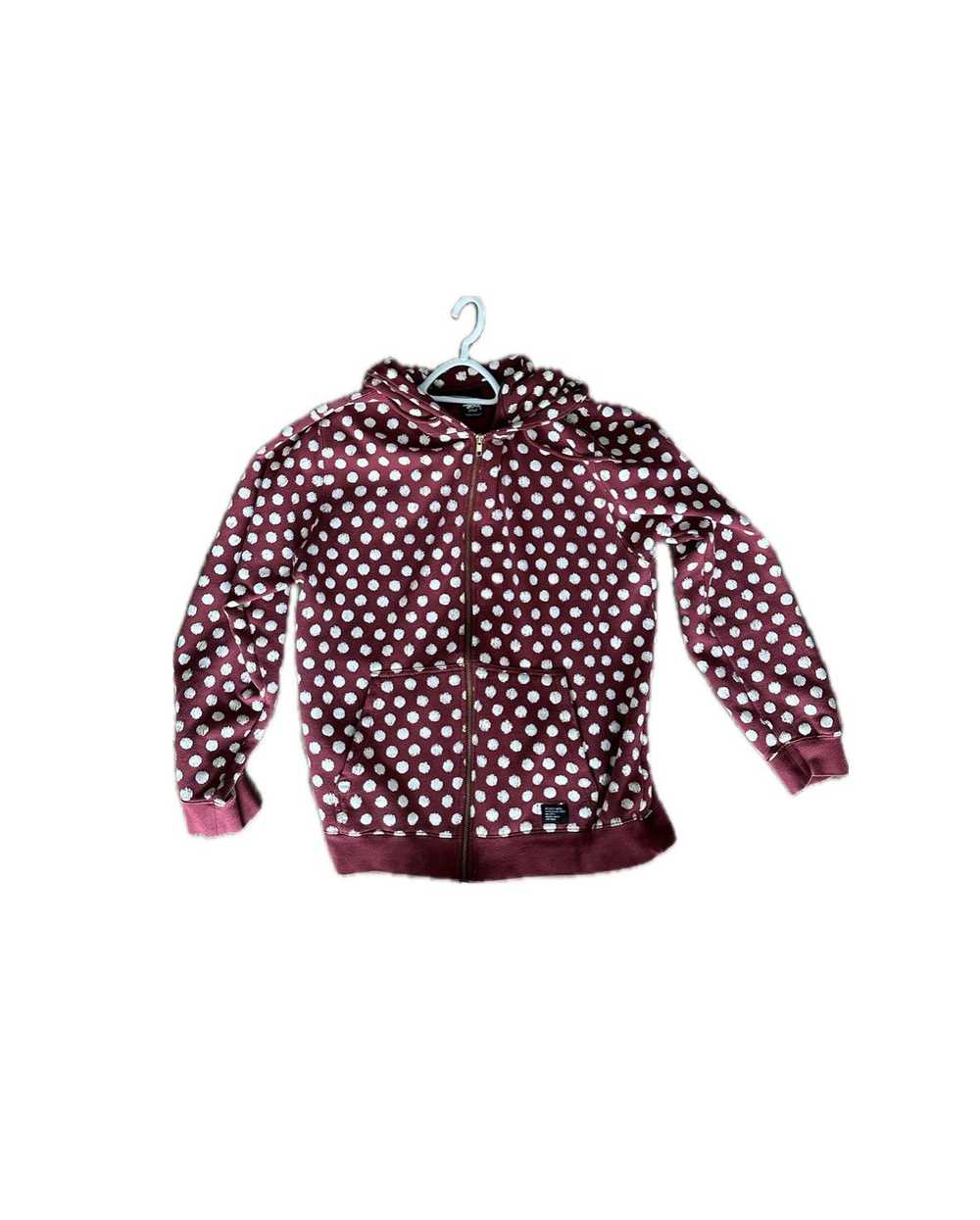 Stussy Stüssy polka dot zip up hoodie - image 1