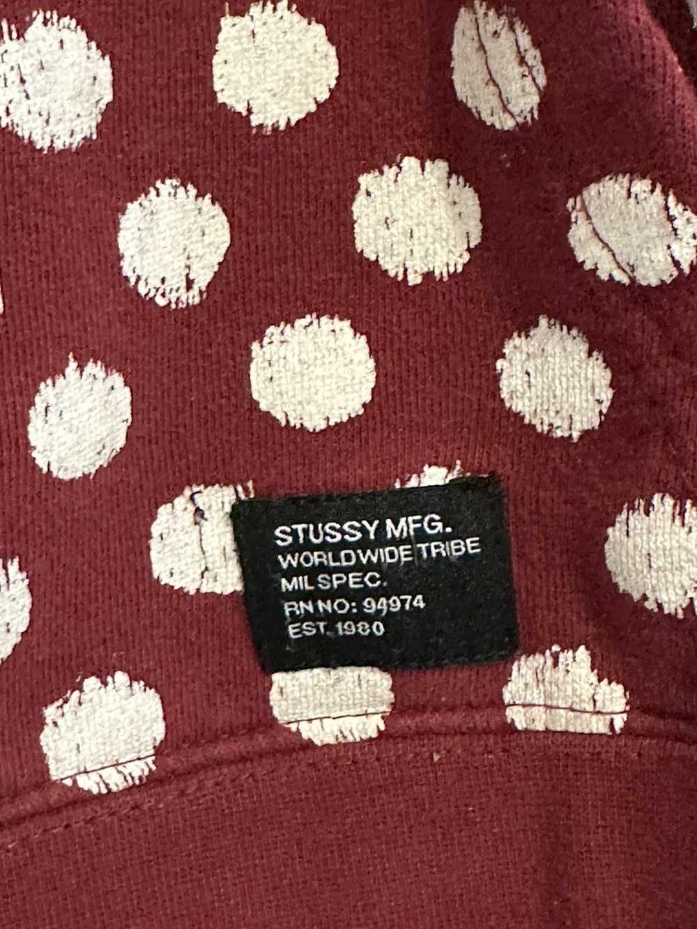 Stussy Stüssy polka dot zip up hoodie - image 2