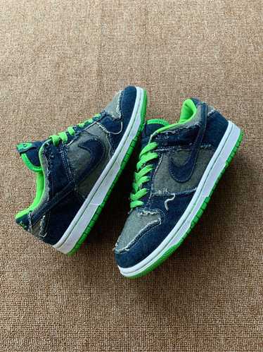 Nike RARE! Nike Dunk Low GS Hulk Denim Vintage Dea