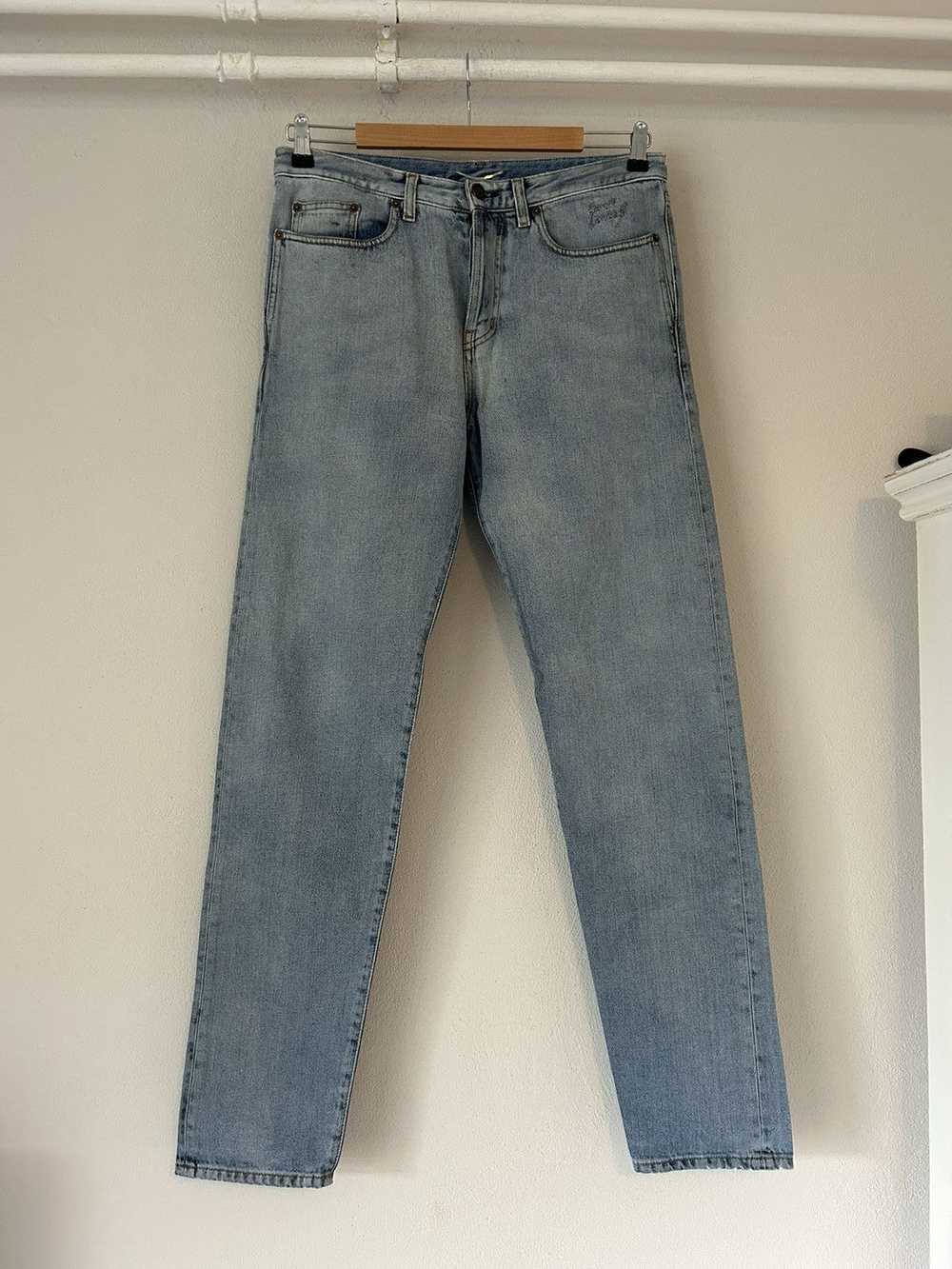 Saint Laurent Paris D14 M/SL-LW Denim Jeans - image 1