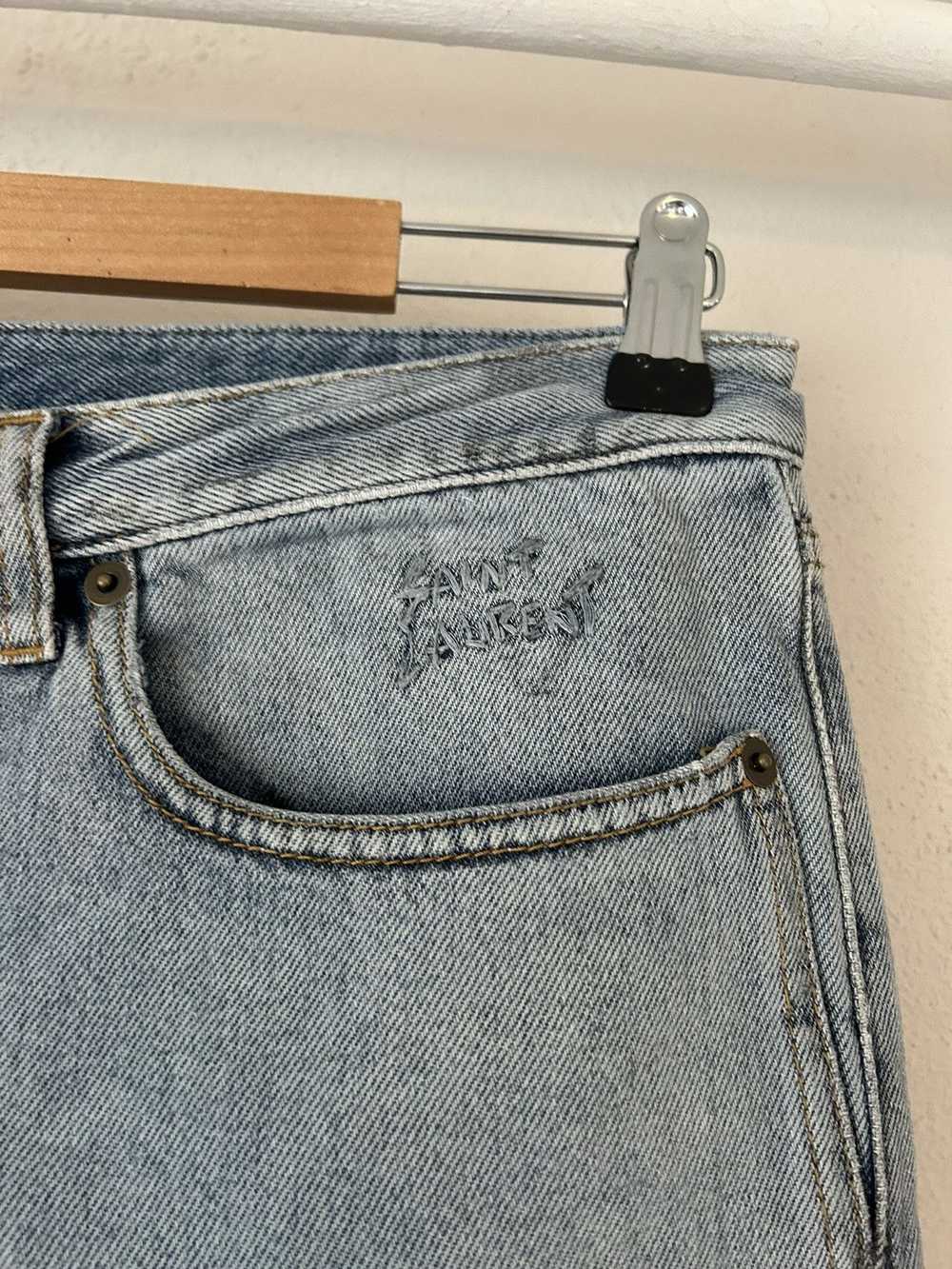 Saint Laurent Paris D14 M/SL-LW Denim Jeans - image 2