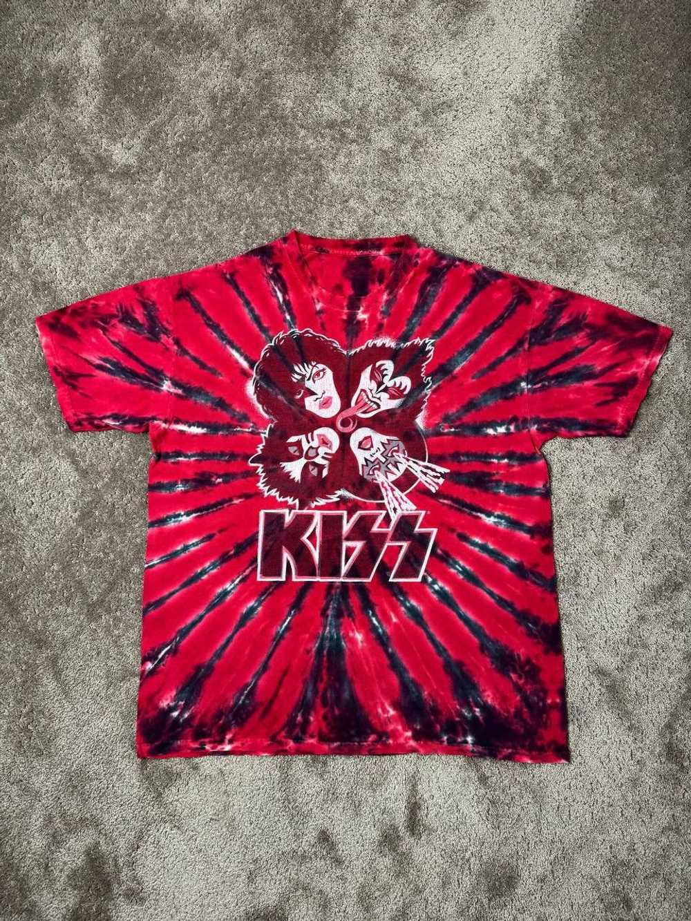Kiss × Vintage Vintage mens Avangarde T-shirt KIS… - image 1