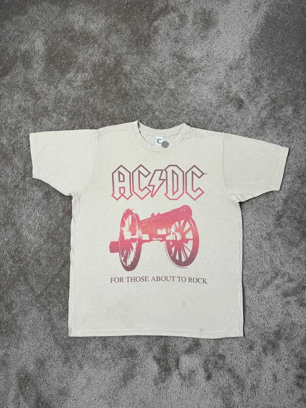 Ac/Dc × Vintage Vintage men’s T-shirt AC/DC For T… - image 1