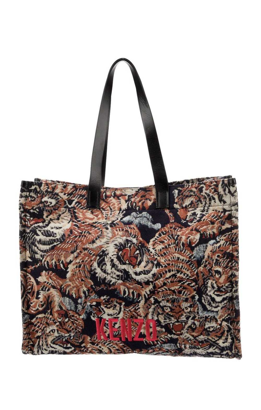 Kenzo KENZO Canvas Tapestry Tiger Tote - image 1