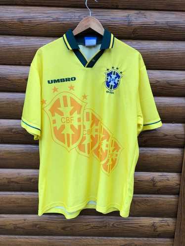 Soccer Jersey × Umbro × Vintage BRAZIL WORLD CUP … - image 1