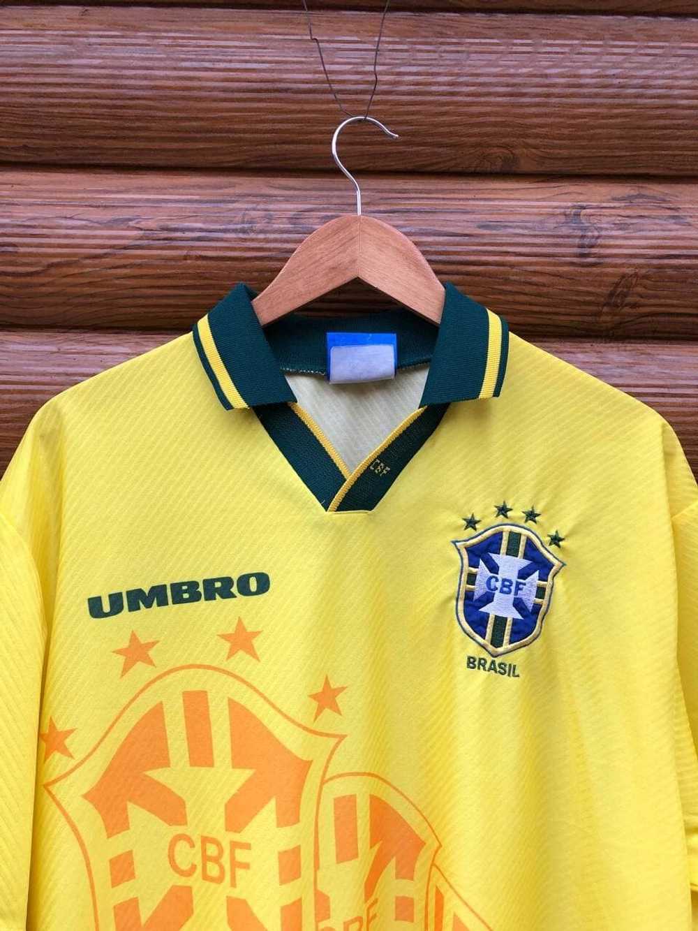 Soccer Jersey × Umbro × Vintage BRAZIL WORLD CUP … - image 2