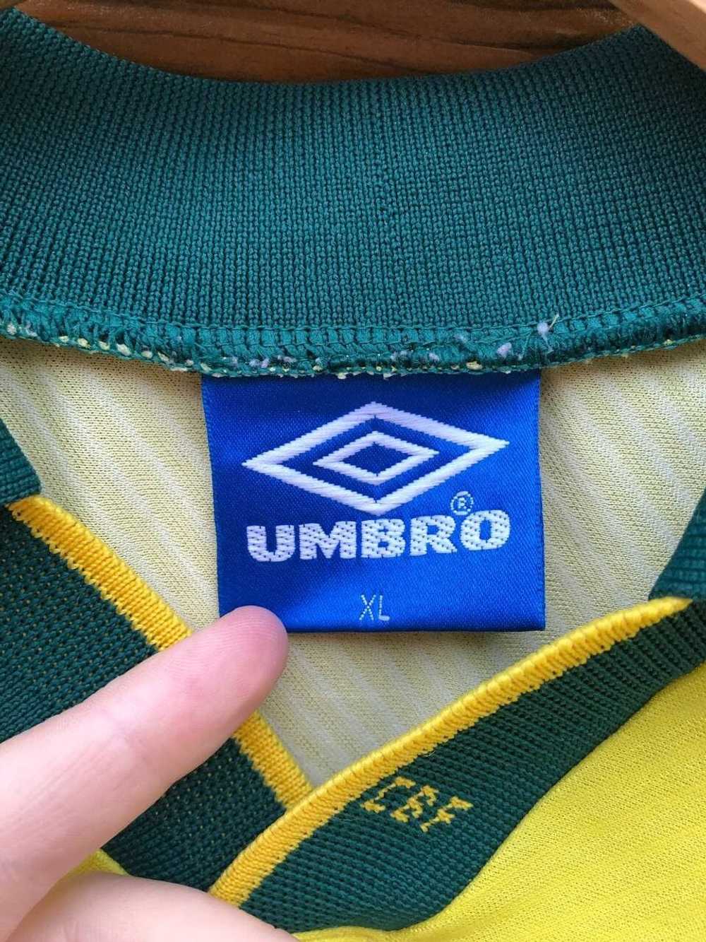 Soccer Jersey × Umbro × Vintage BRAZIL WORLD CUP … - image 5
