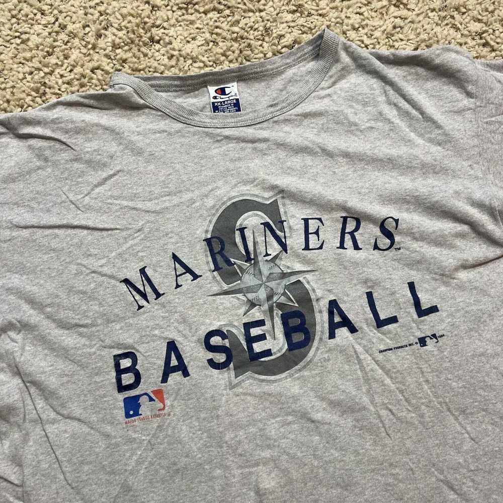 Champion Seattle Mariners Shirt Mens Size 2XL Gra… - image 2