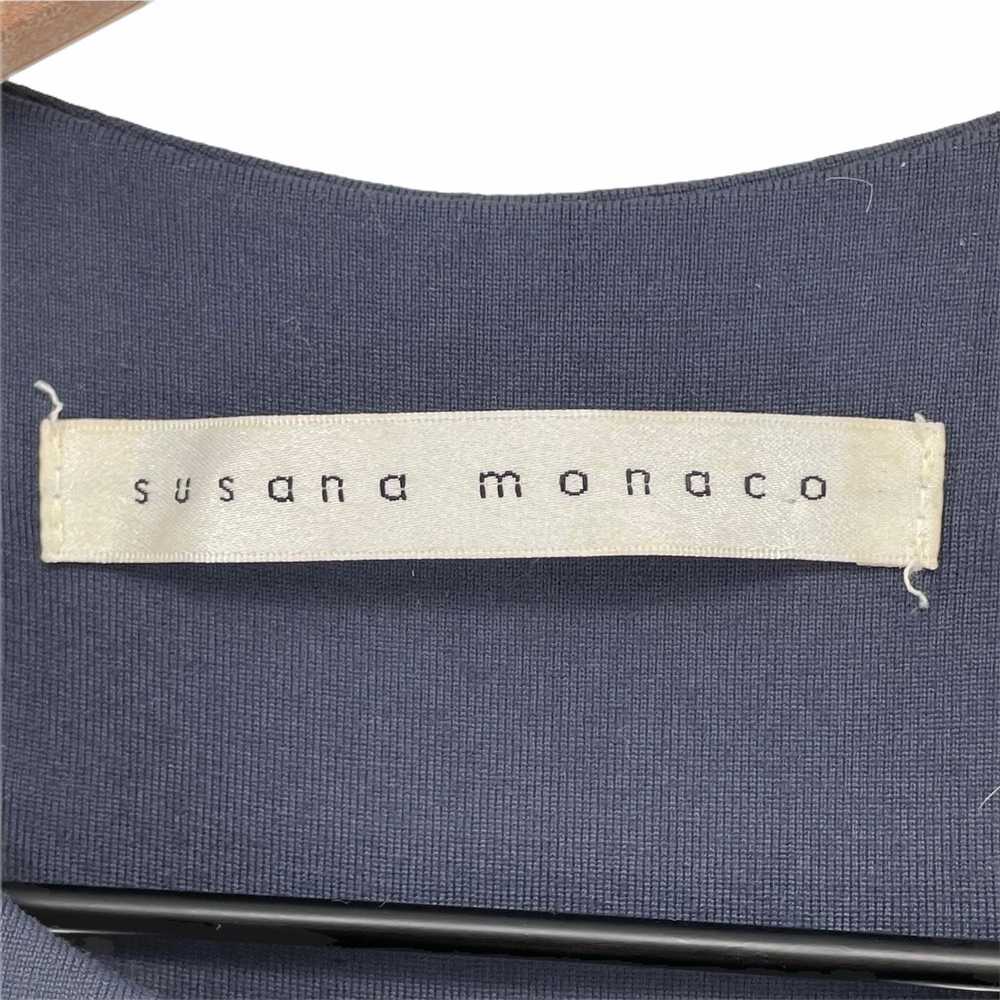 Susana Monaco Susana Monaco slate blue strappy ta… - image 10