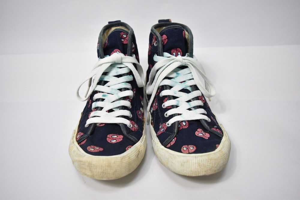 Undercover UNDERCOVER/graphic canvas shoes/25792 … - image 10