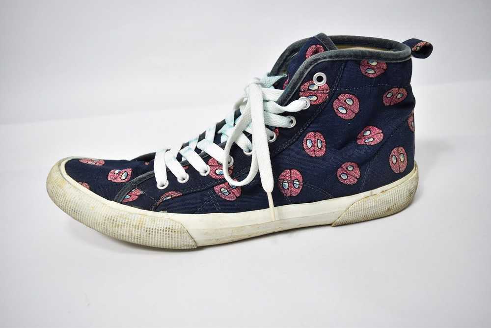 Undercover UNDERCOVER/graphic canvas shoes/25792 … - image 6