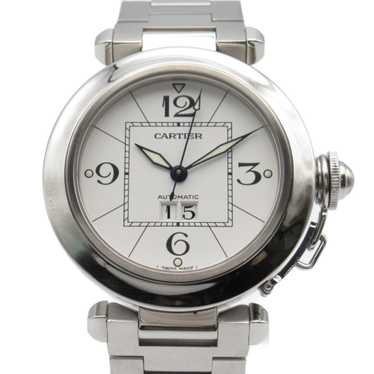 CARTIER Pasha C Big Date Wrist Watch W31055M7 Mec… - image 1