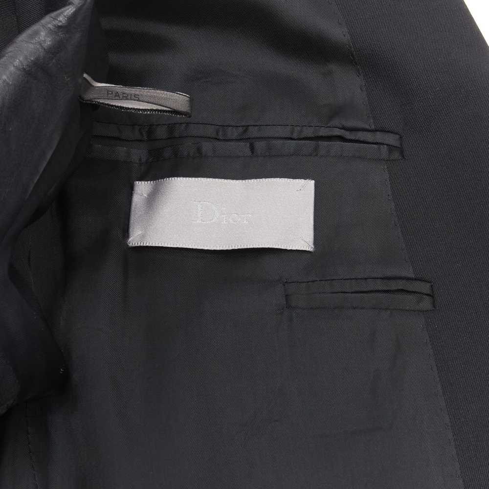 Dior DIOR HOMME Hedi Slimane black leather collar… - image 10