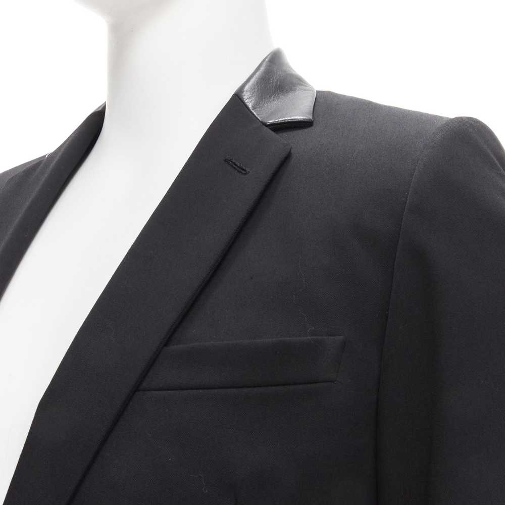 Dior DIOR HOMME Hedi Slimane black leather collar… - image 2
