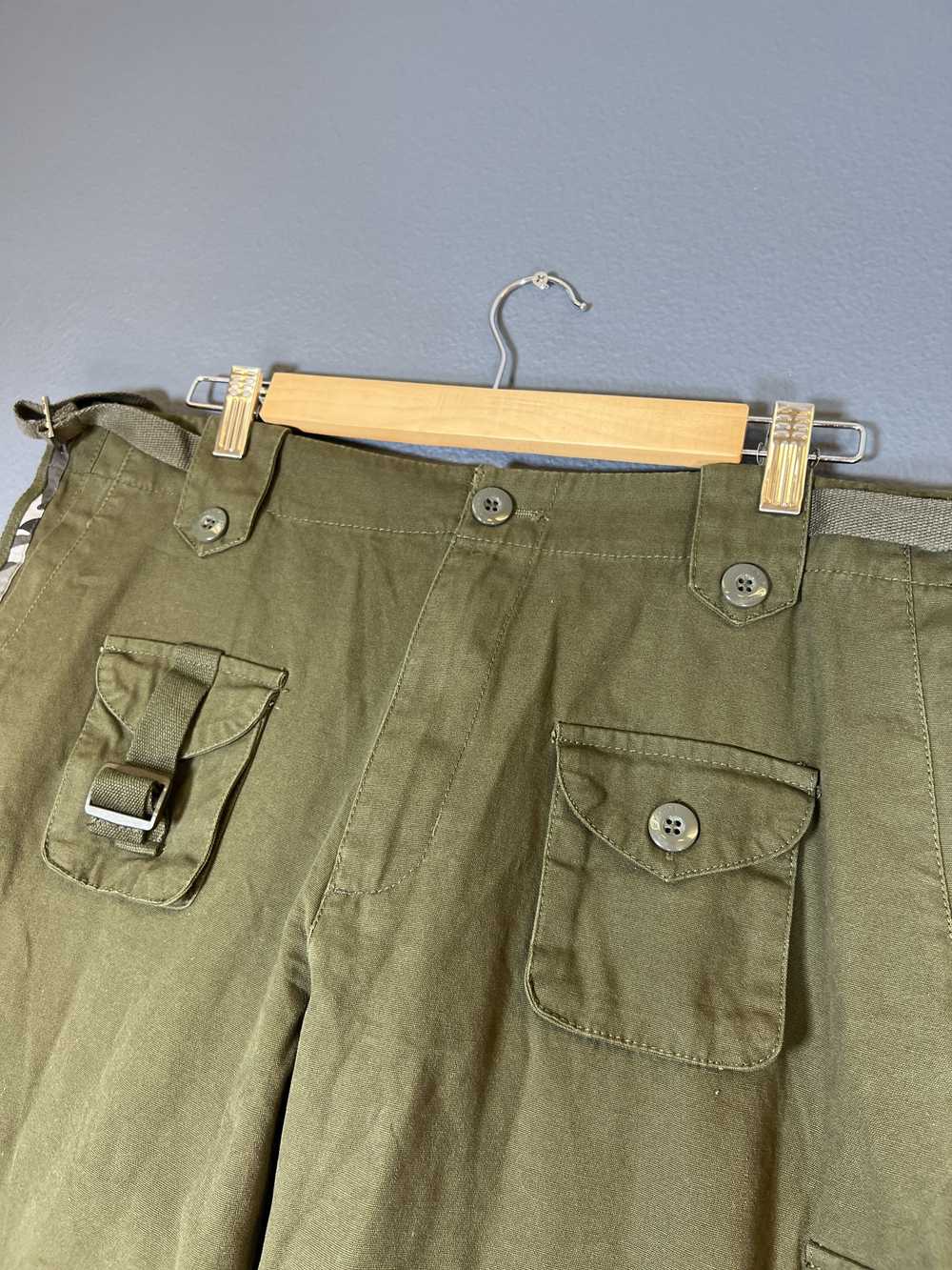 Vintage Free Knight Pants Mens 38 Green Cargo Mil… - image 4