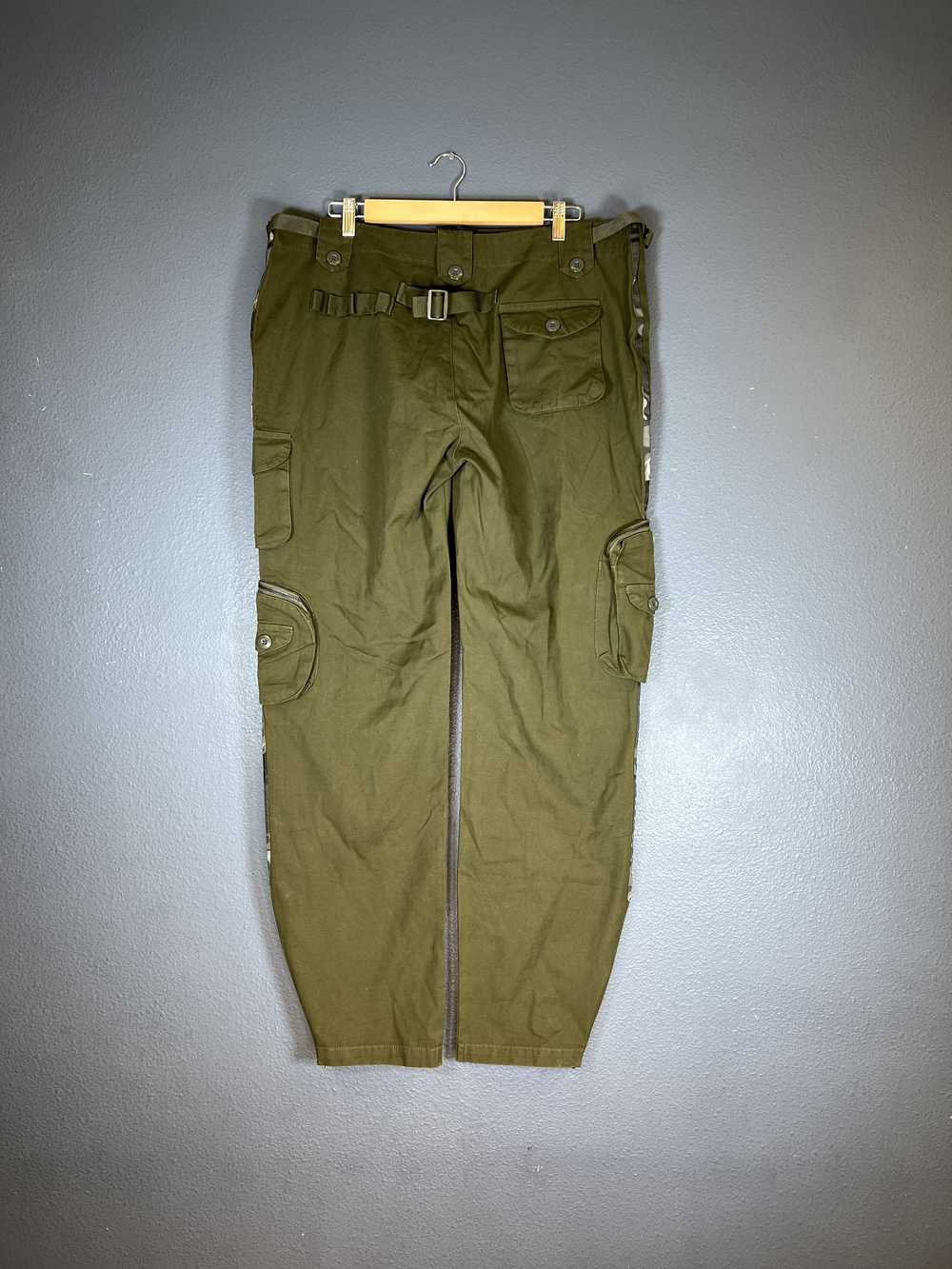 Vintage Free Knight Pants Mens 38 Green Cargo Mil… - image 7