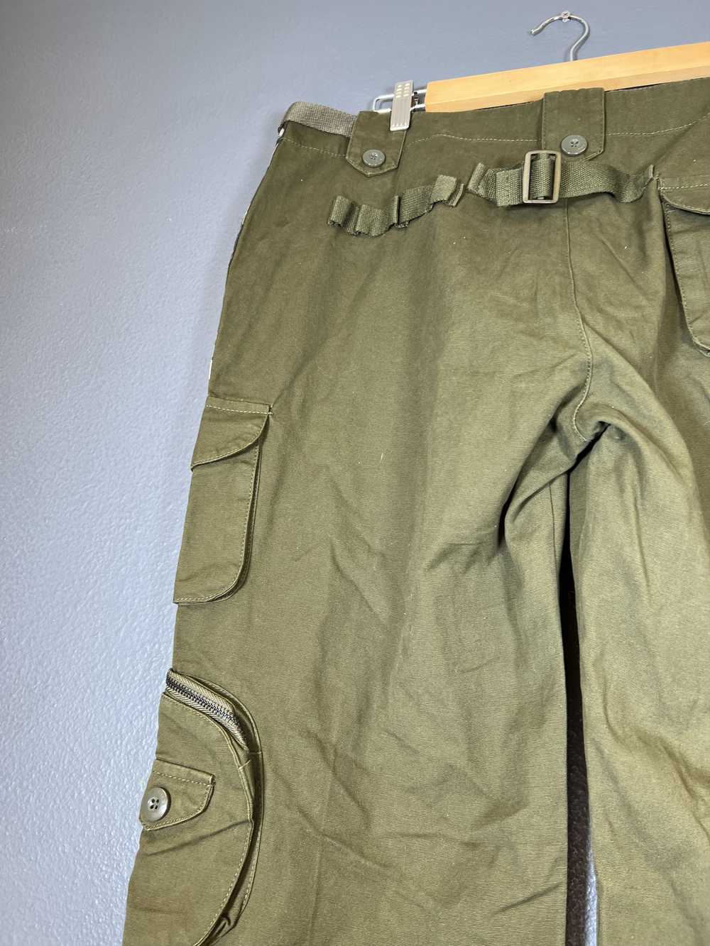 Vintage Free Knight Pants Mens 38 Green Cargo Mil… - image 9