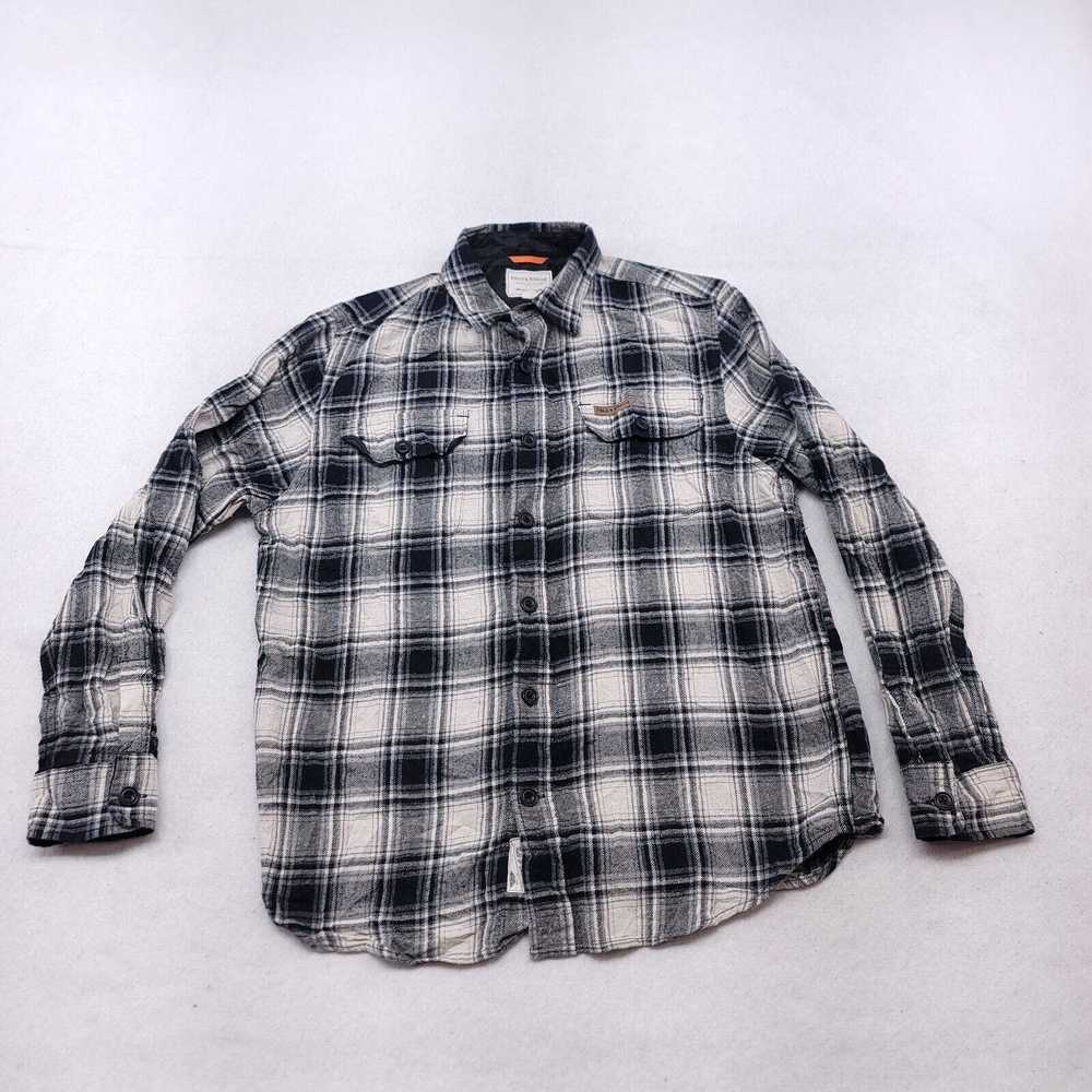 Field And Stream Field & Stream Tartan Flannel Bu… - image 2