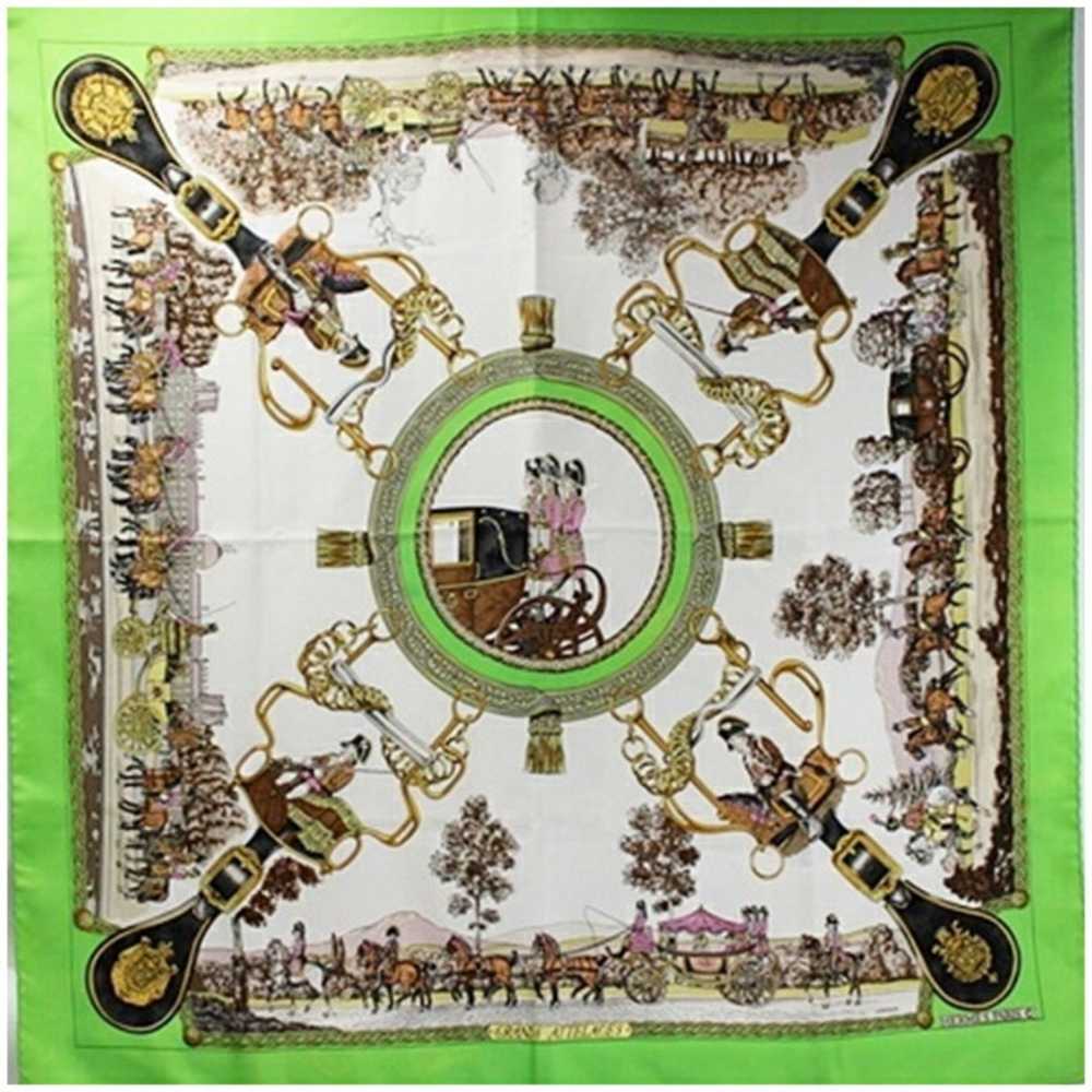 Hermes Hermes Carre 90 Silk Scarf Muffler GRANDS … - image 1