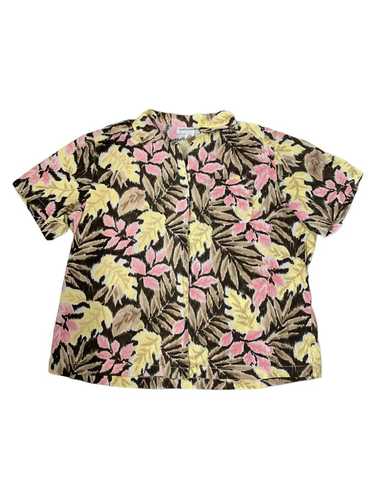 Hawaiian Shirt × Vintage Pink Floral🌸 Hawaiian Vi