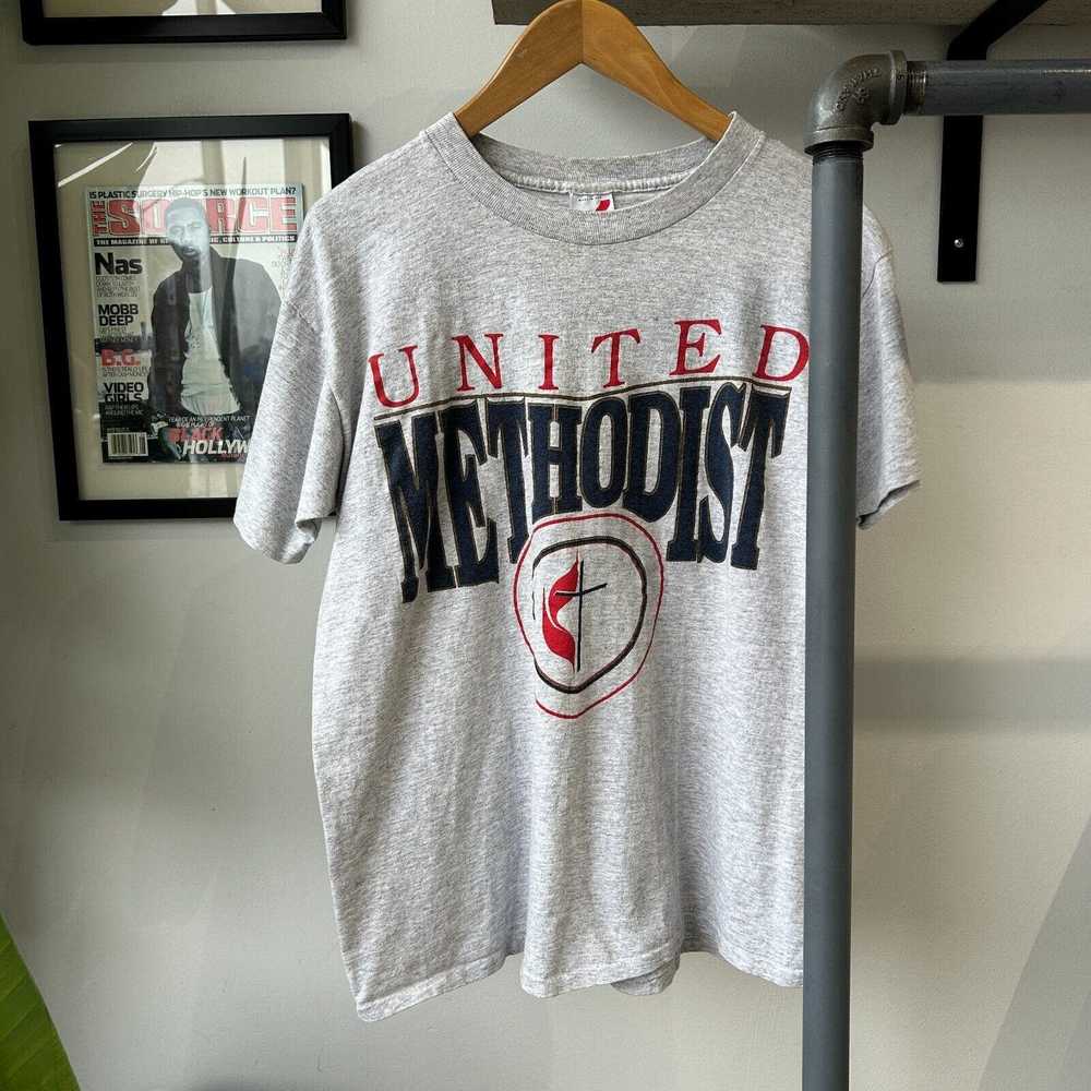 Vintage VINTAGE 90s | United Methodist Church T-S… - image 2