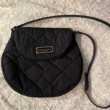 MARC JACOBS black quilted crossbody