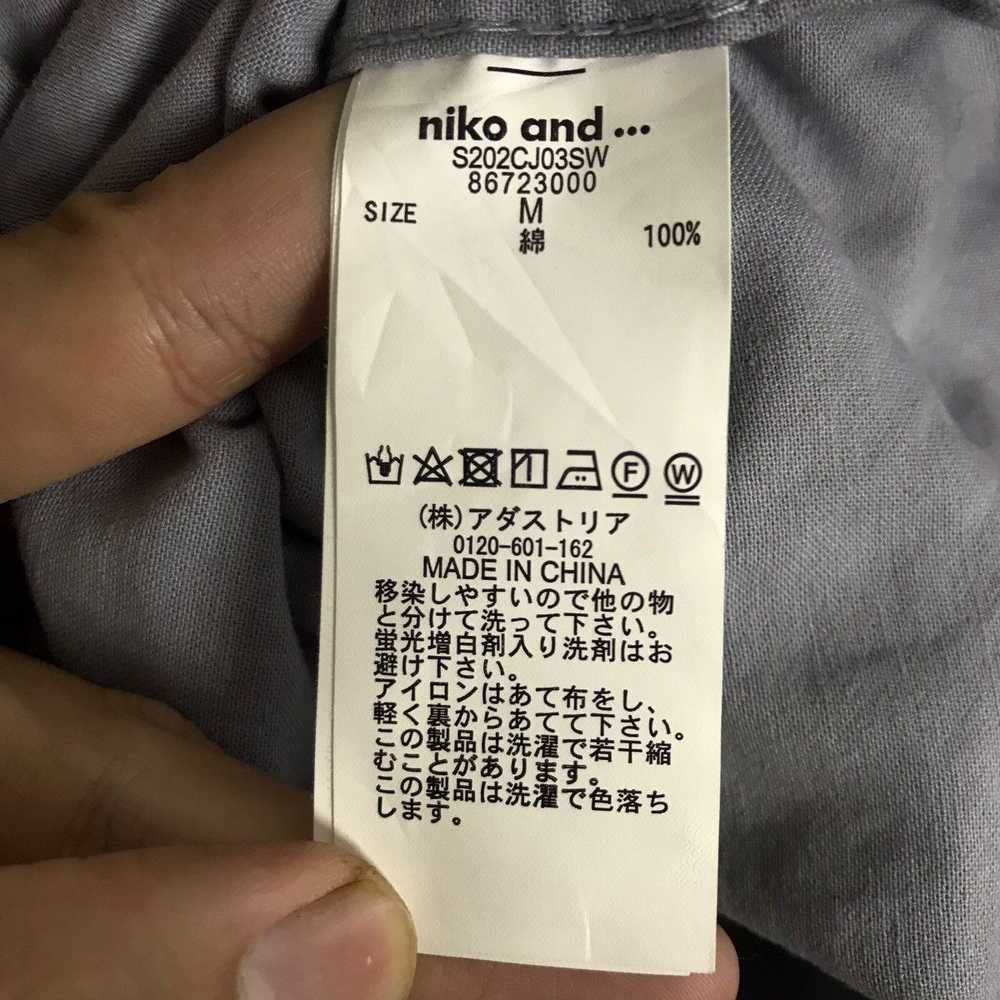 Brand Nika And Japan Crop Top Boxy Cotton Sweater… - image 7