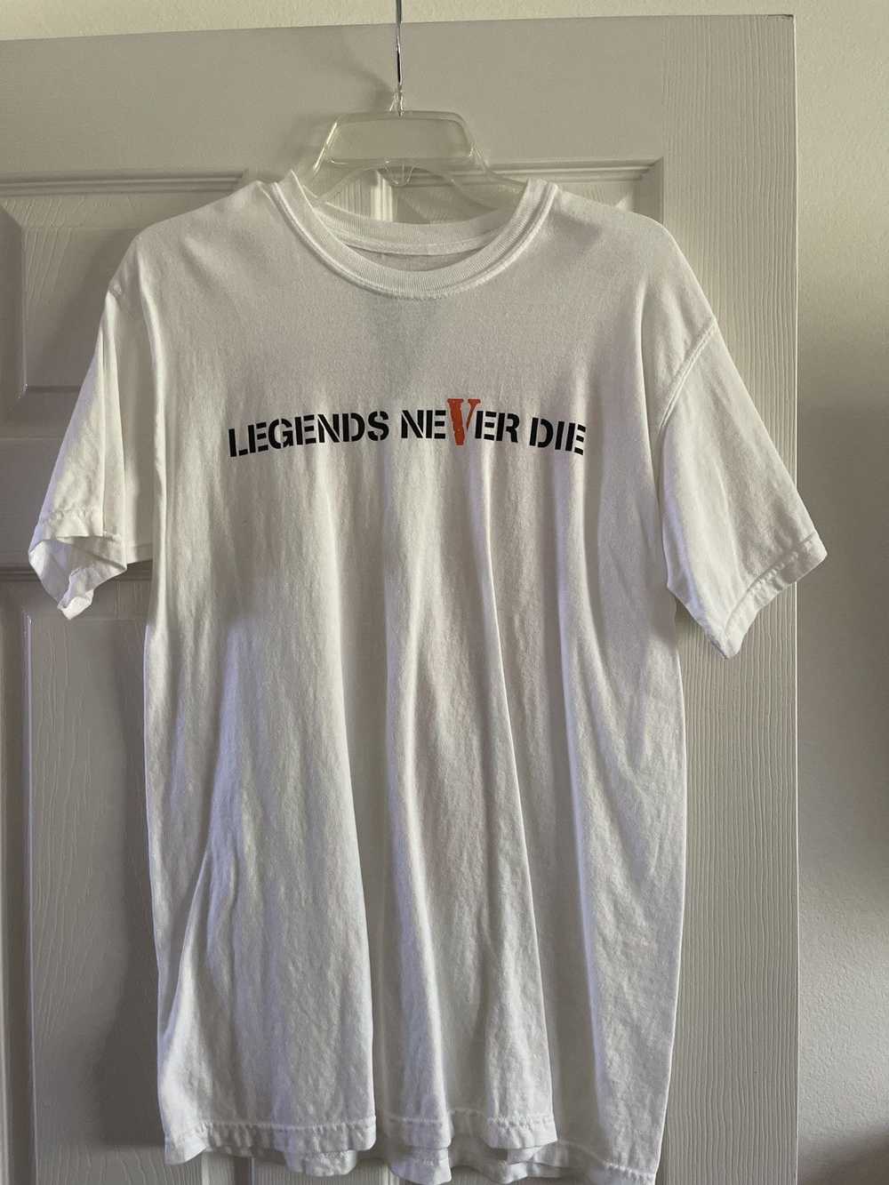Vlone Vlone x Legends never die tshirt - image 1