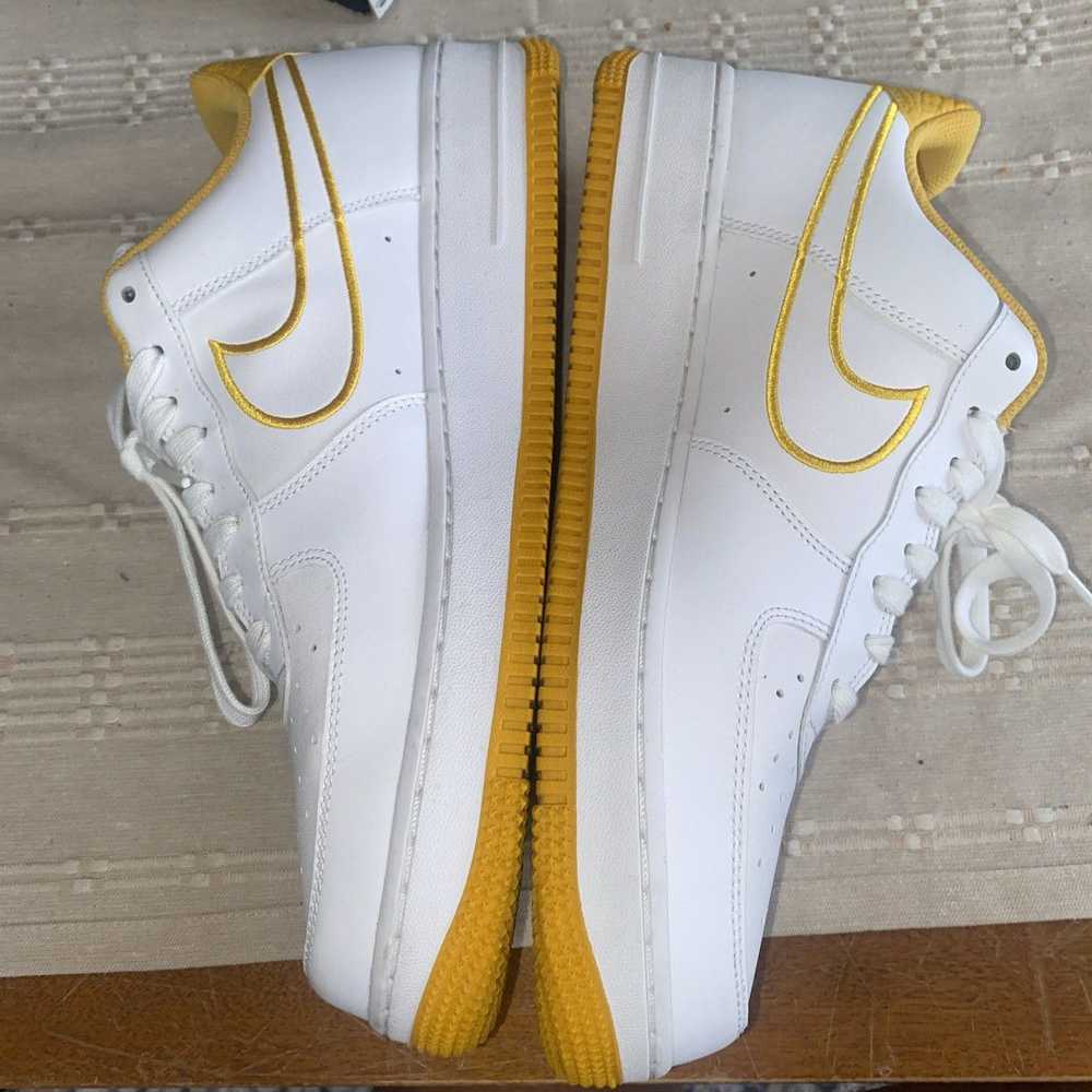 Nike Air Force 1 Low White And Yellow - image 10