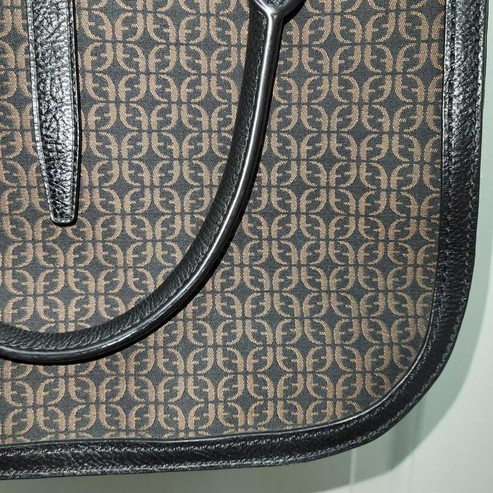 Fossil Ryder Satchel Crossbody Black And Brown Le… - image 7