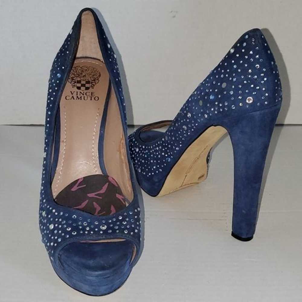 Vince Camuto Vince Camuto Heels Shoes Pumps Navy … - image 11