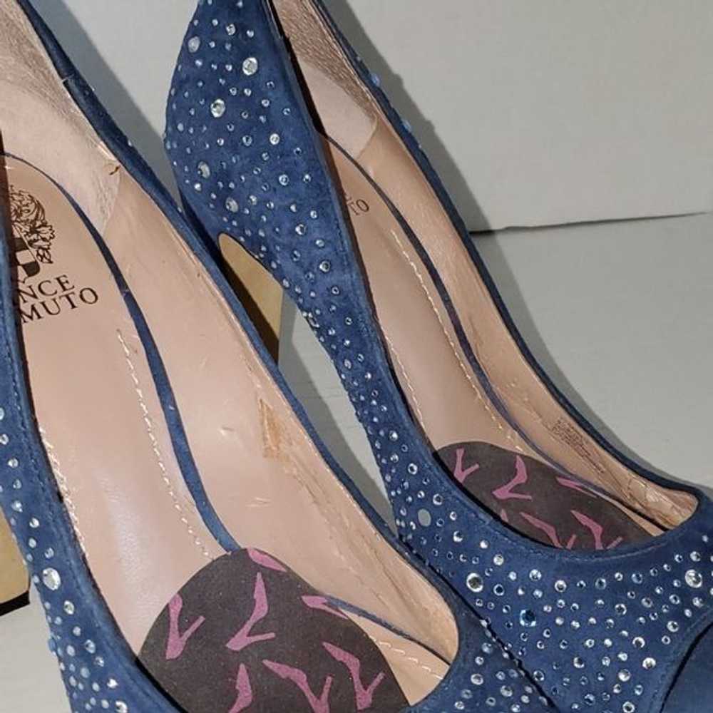 Vince Camuto Vince Camuto Heels Shoes Pumps Navy … - image 7