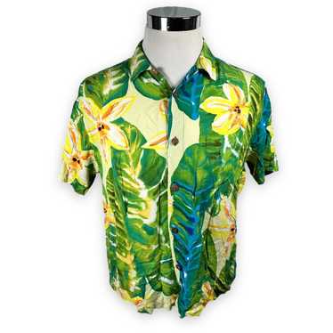 Jams World Jams World Hawaiian Shirt Green Short S