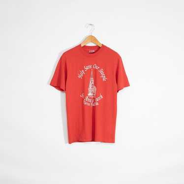 Vintage Vintage 80s St Annes Church T Shirt L - F… - image 1