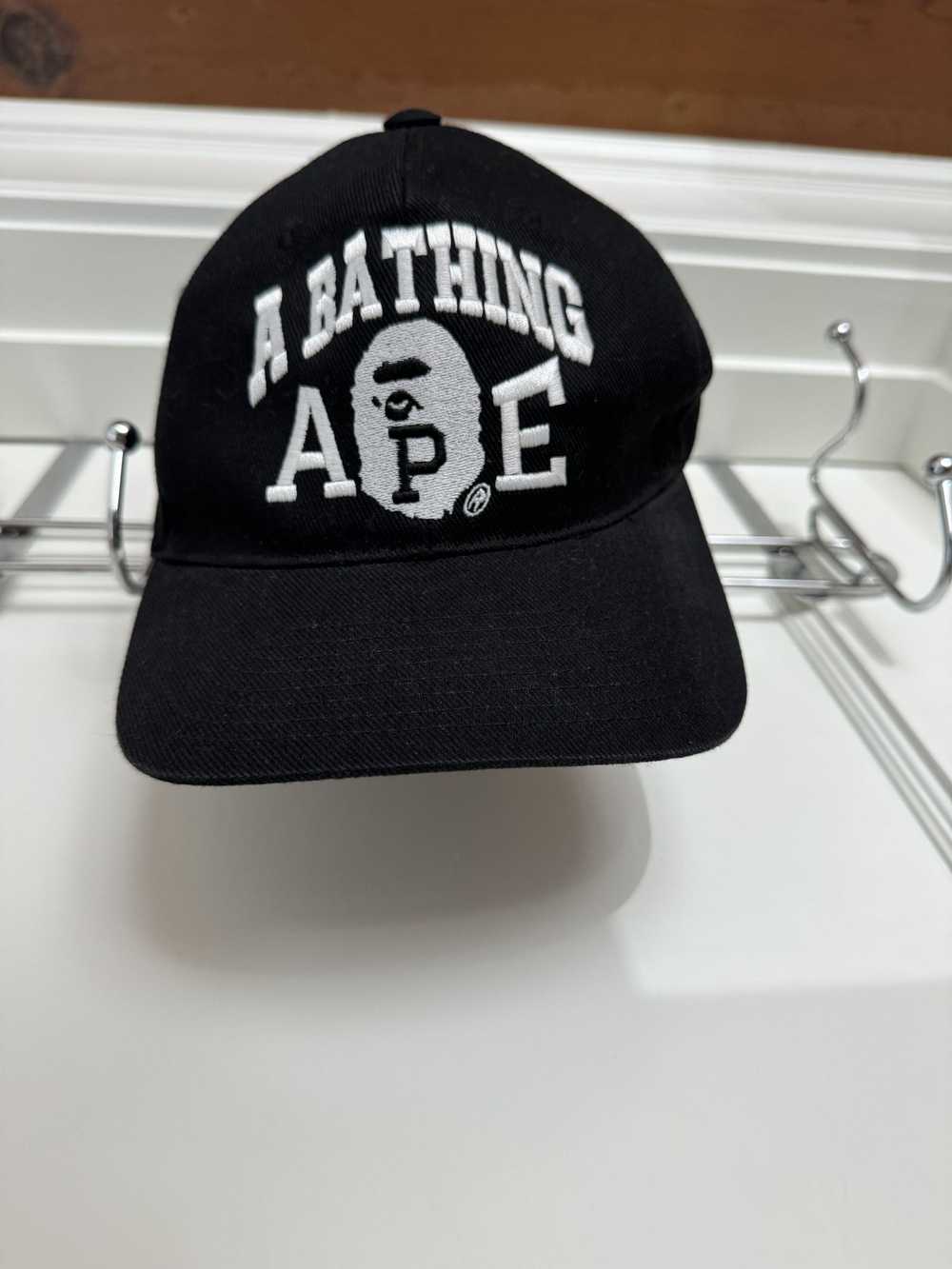 Bape Bape Logo Snapback Hat - image 1