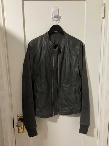 Rick owens molino leather jacket SIZE48 全品送料無料 - ジャケット 